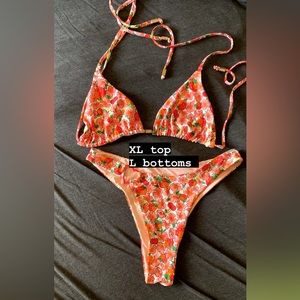 blackbough SET L bottoms XL string top